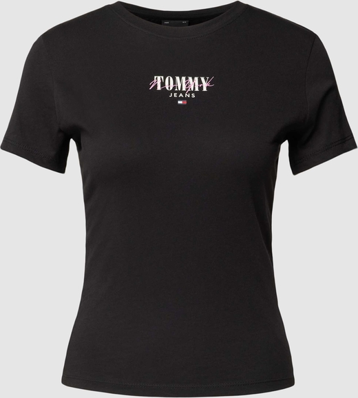 Czarny t-shirt Tommy Jeans