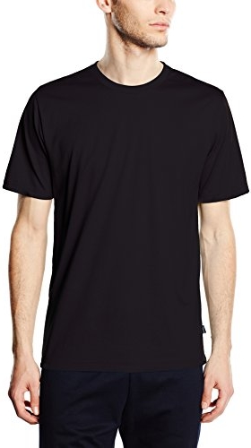 Czarny t-shirt Trigema