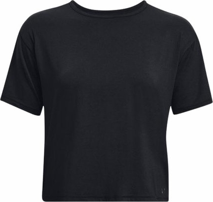 Czarny t-shirt Under Armour z krótkim rękawem w stylu casual