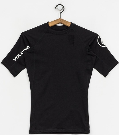 Czarny t-shirt Volcom z krótkim rękawem