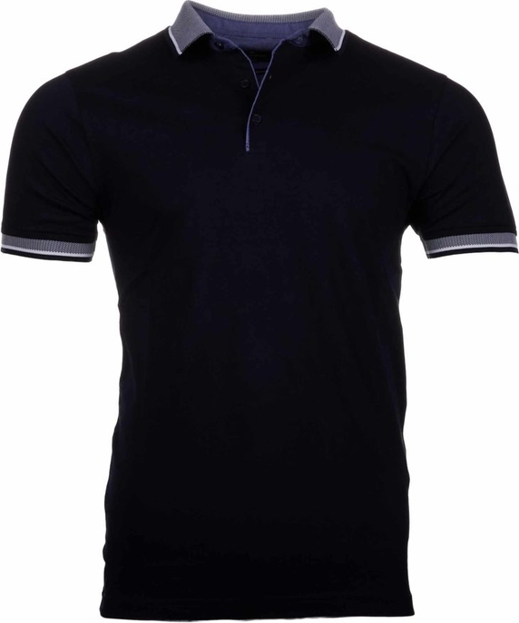 Czarny t-shirt WARESHOP w stylu casual z bawełny