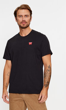Czarny t-shirt Wrangler