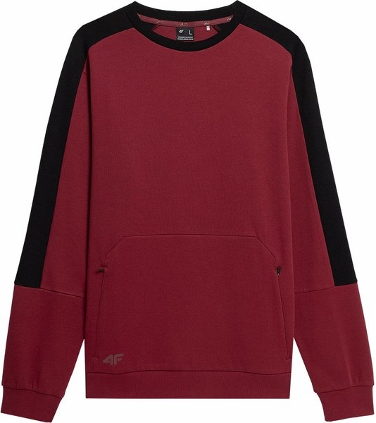 Czerwona bluza 4F w stylu casual