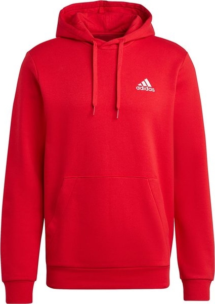 Czerwona bluza Adidas w młodzieżowym stylu