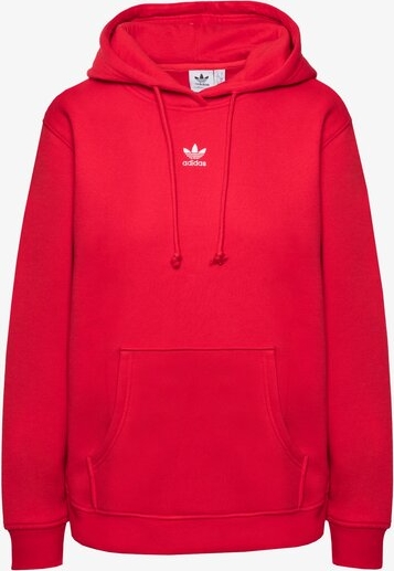 Czerwona bluza Adidas w stylu casual