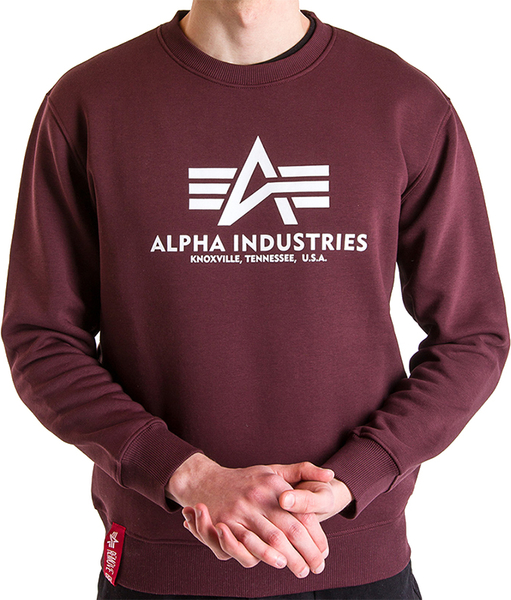 Czerwona bluza Alpha Industries