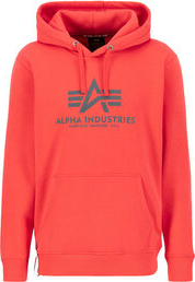 Czerwona bluza Alpha Industries w młodzieżowym stylu