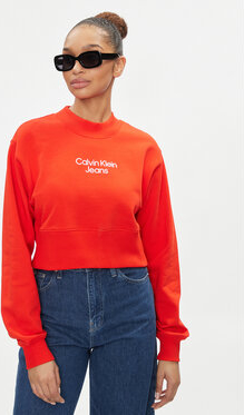 Czerwona bluza Calvin Klein