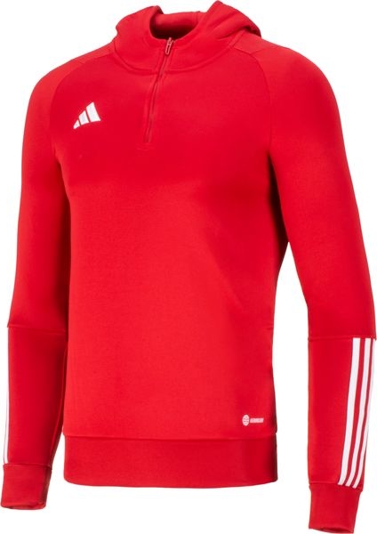 Czerwona bluza dziecięca Adidas dla chłopców