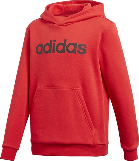 Czerwona bluza dziecięca Adidas z plaru
