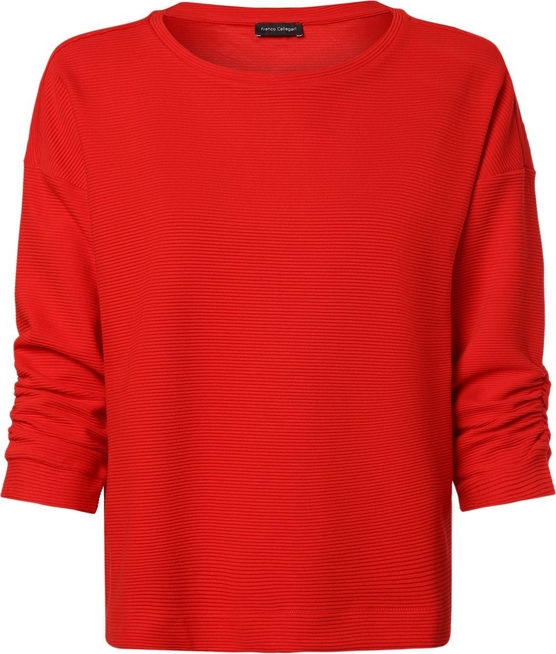 Czerwona bluza Franco Callegari w stylu casual