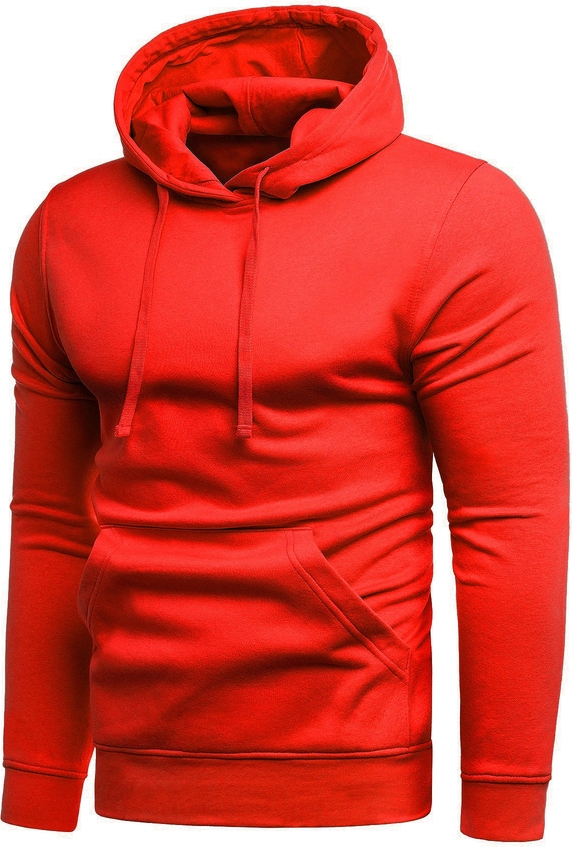 Czerwona bluza Risardi w młodzieżowym stylu