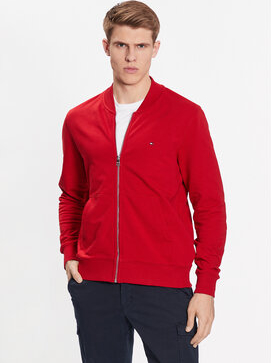 Czerwona bluza Tommy Hilfiger w stylu casual