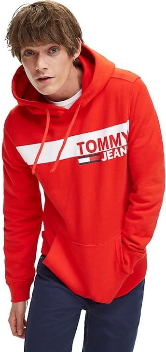 Czerwona bluza Tommy Jeans