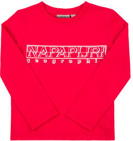 Czerwona bluzka dziecięca Napapijri