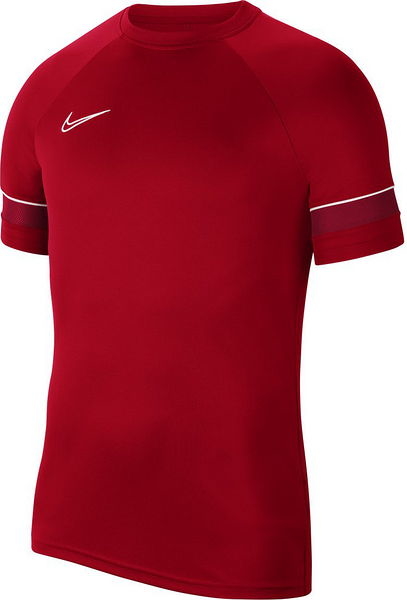 Czerwona bluzka dziecięca Nike z krótkim rękawem