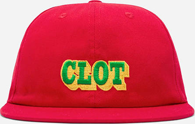 Czerwona czapka Clot Apparel