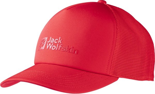 Czerwona czapka Jack Wolfskin