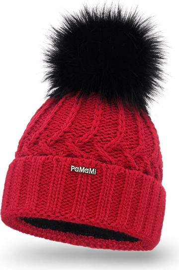 Czerwona czapka PaMaMi