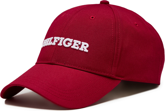Czerwona czapka Tommy Hilfiger
