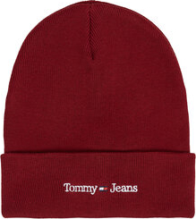Czerwona czapka Tommy Jeans