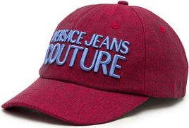 Czerwona czapka Versace Jeans