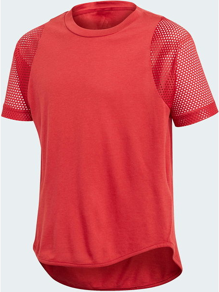 Czerwona koszulka dziecięca Adidas