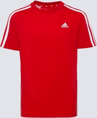 Czerwona koszulka dziecięca Adidas Performance dla chłopców