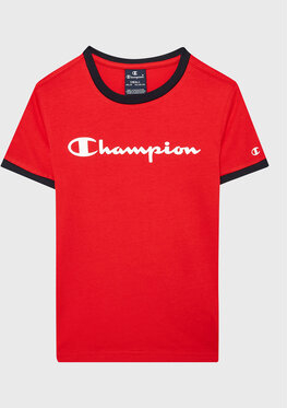Czerwona koszulka dziecięca Champion