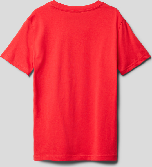 Czerwona koszulka dziecięca Champion z bawełny