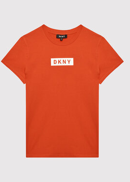 Czerwona koszulka dziecięca DKNY