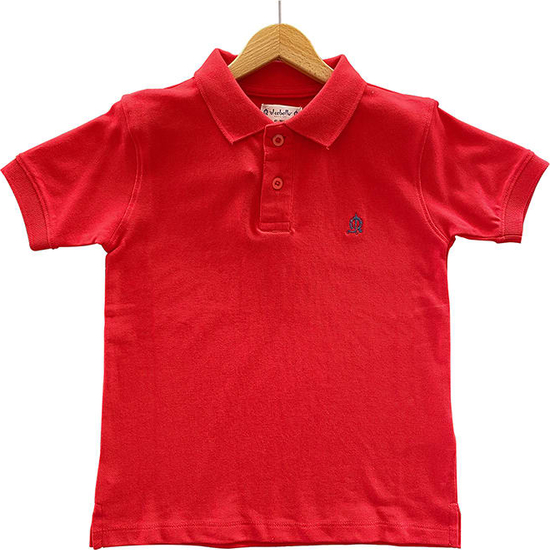 Czerwona koszulka dziecięca El Caballo dla chłopców