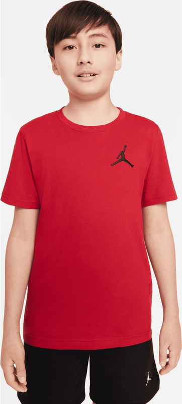 Czerwona koszulka dziecięca Jordan dla chłopców