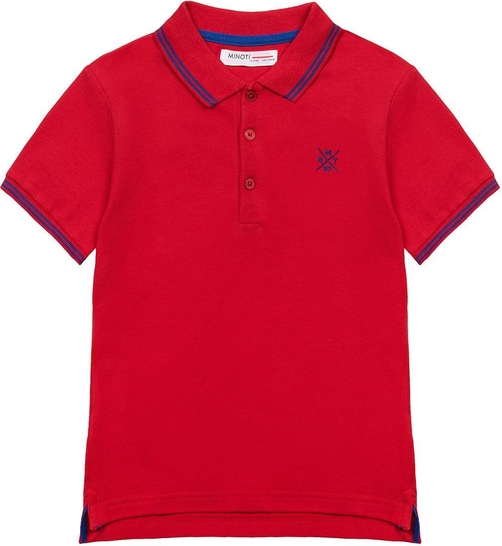 Czerwona koszulka dziecięca Minoti dla chłopców