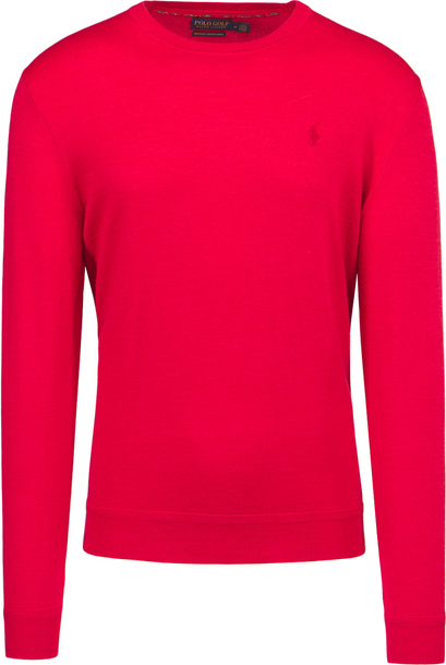 Czerwona koszulka polo POLO RALPH LAUREN w stylu casual