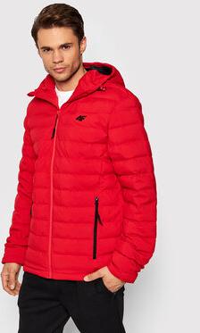 Czerwona kurtka 4F w stylu casual krótka