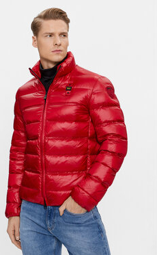 Czerwona kurtka Blauer Usa w stylu casual