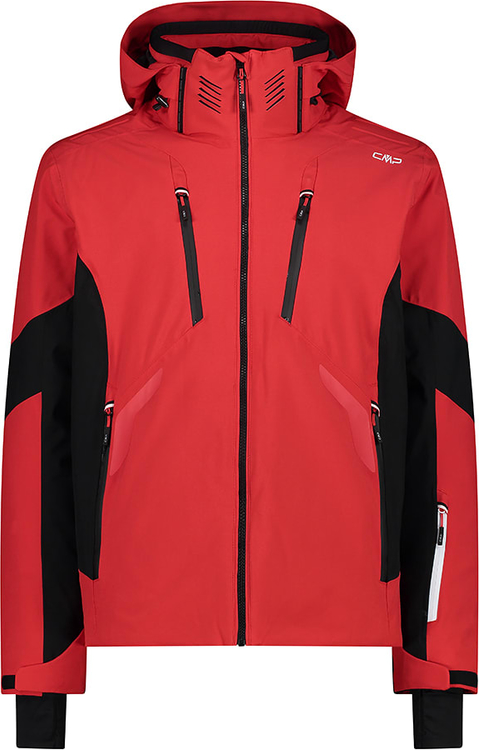Czerwona kurtka CMP w sportowym stylu krótka