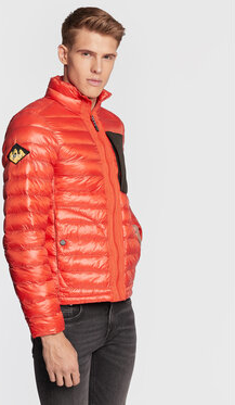 Czerwona kurtka Dolomite krótka w stylu casual