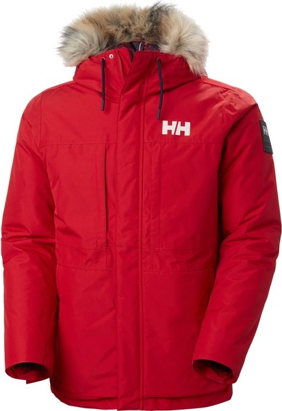 Czerwona kurtka Helly Hansen krótka w stylu casual
