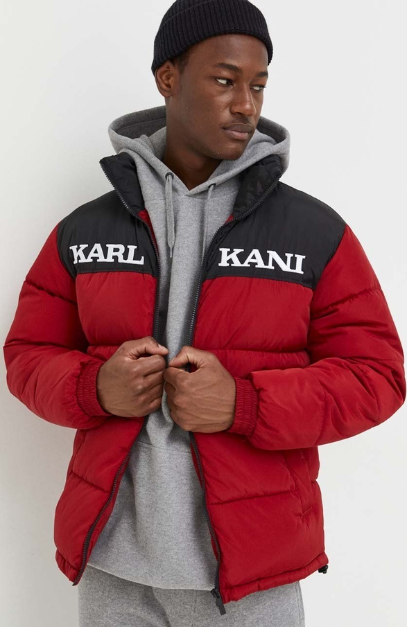 Czerwona kurtka Karl Kani w stylu casual