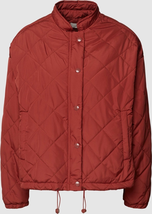 Czerwona kurtka Peek&Cloppenburg w stylu casual bez kaptura krótka