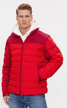 Czerwona kurtka Tommy Hilfiger w stylu casual krótka