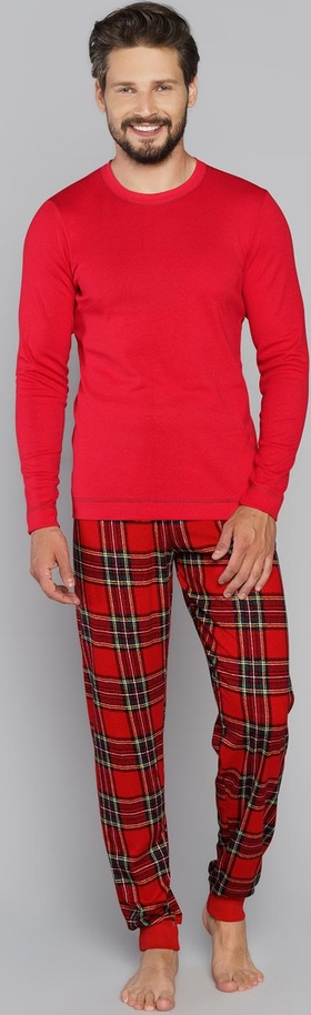 Czerwona piżama Italian Fashion