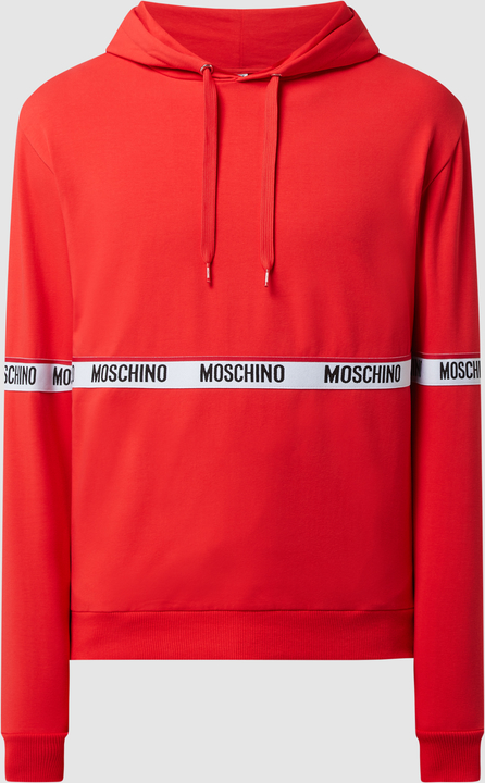 Czerwona piżama Moschino