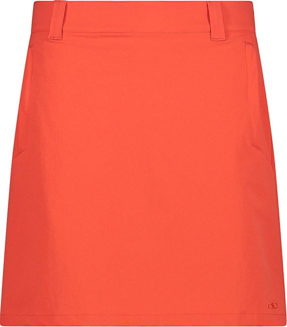 Czerwona spódnica CMP mini w stylu casual