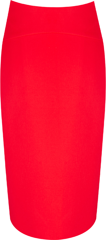 Czerwona spódnica Prettyone z tkaniny