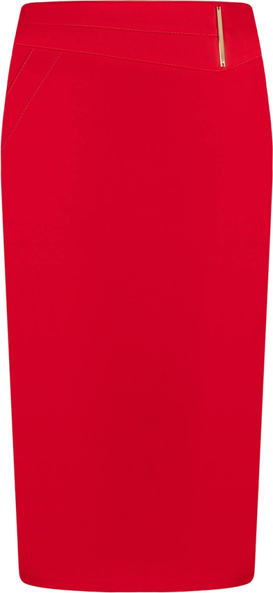 Czerwona spódnica Tomasz Sar midi