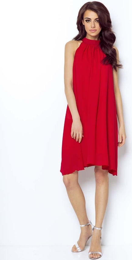 Czerwona sukienka Coco Style mini
