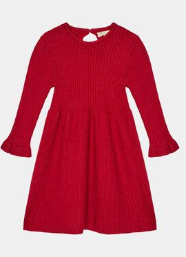 Czerwona sukienka dziewczęca zippy